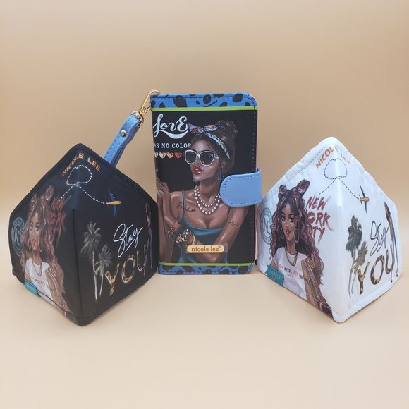 Nicole Lee Signature Print Phone Case with 2 matching print facemask - Picture 5 of 13